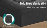 Bamboo Charcoal Mattress Topper - 50% OFF CLEARANCE - The Calming Co. Australia