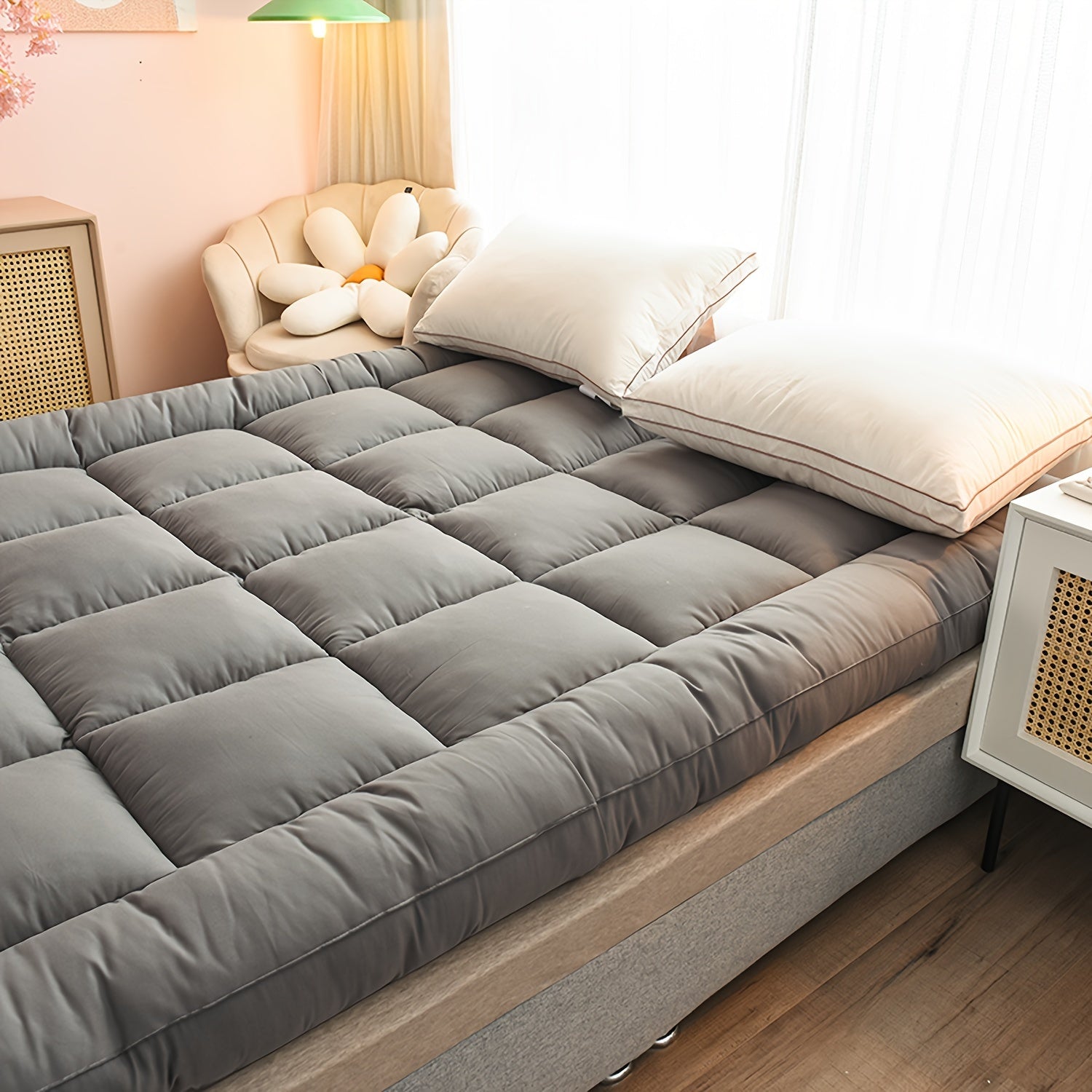 Bamboo Charcoal Mattress Topper - 70% OFF CLEARANCE – The Calming Co ...