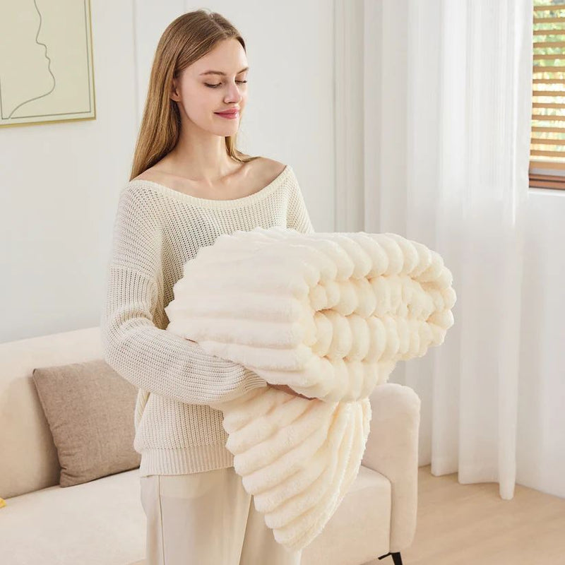 Calming Fluffy Fleece Blanket - The Calming Co. Australia