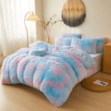 Calming Tie - Dye Plush Duvet Cover + 2 Pillow Cases - The Calming Co. Australia