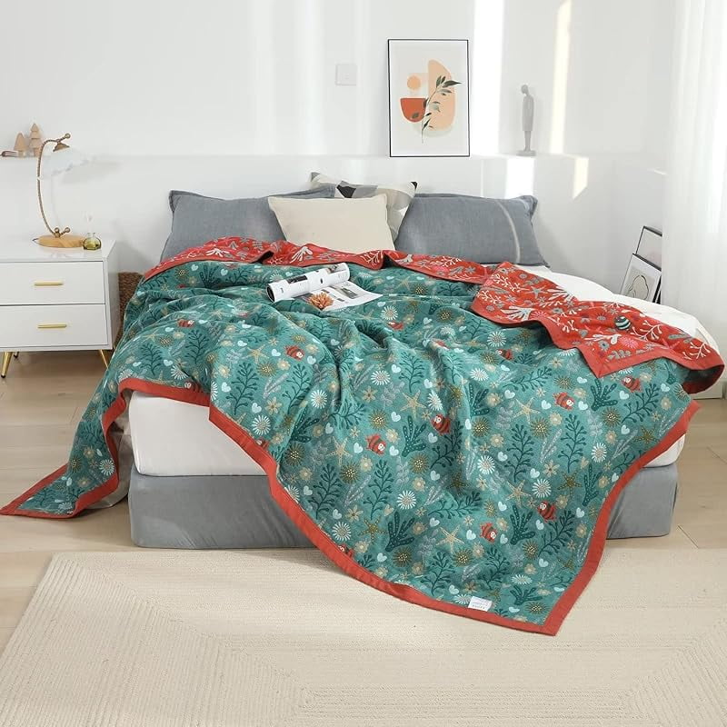 Breezy Cotton Summer Blanket