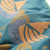 Nordic Bird Design Cotton Pillowcases - The Calming Co. Australia