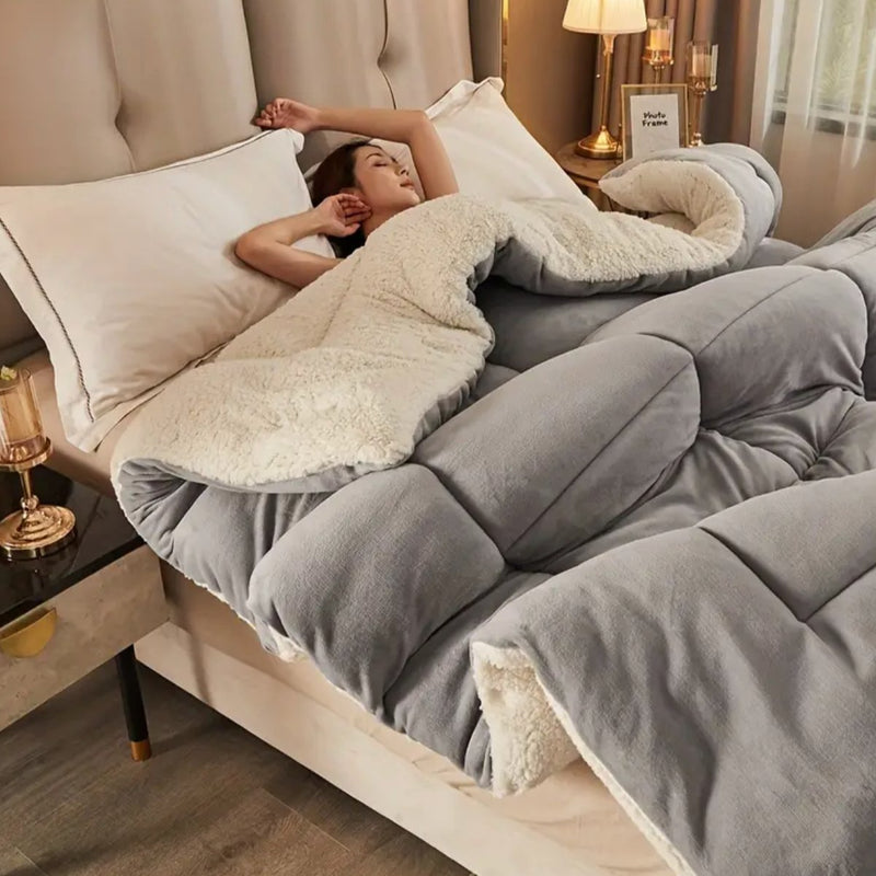 Premium Reversible Sherpa Doona - 50% OFF TODAY - The Calming Co. Australia