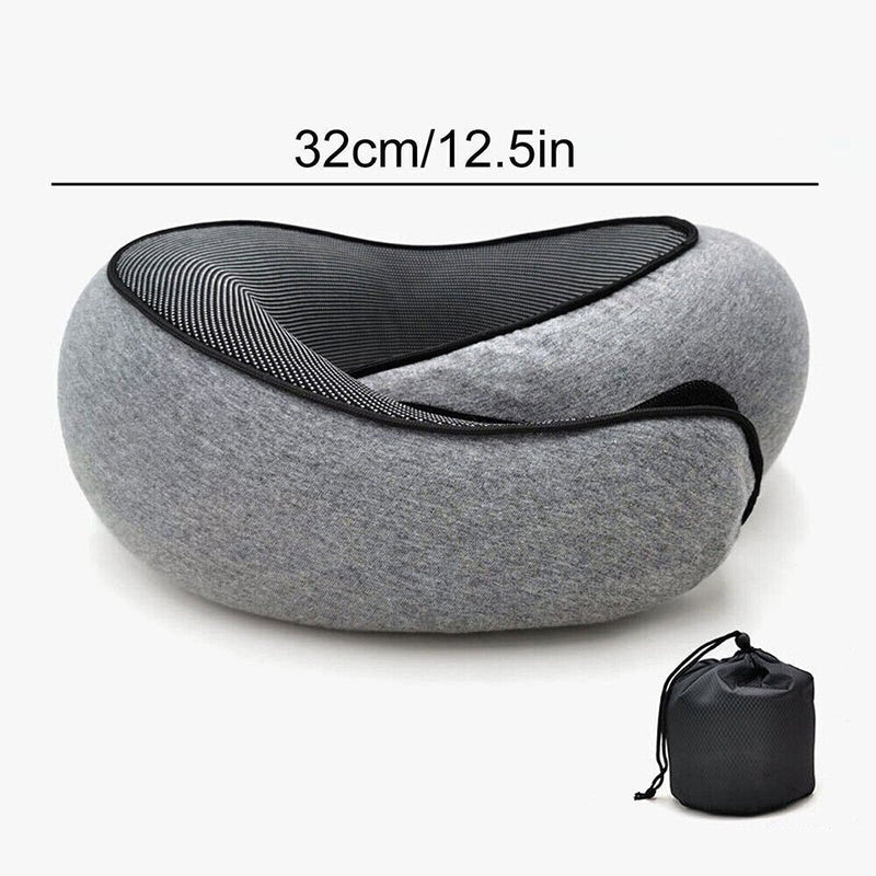 Travel Neck Pillow + FREE RFID PASSPORT HOLDER